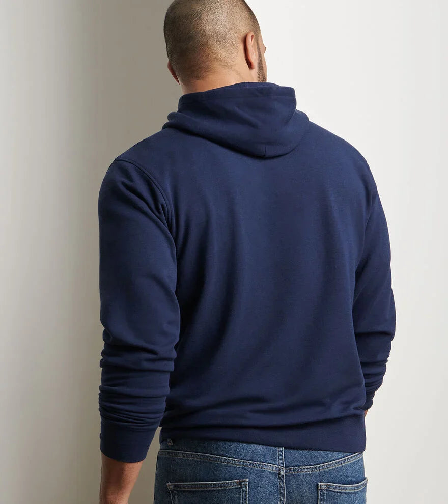  Peter Millar Oasis Pullover Hoodie: Navy