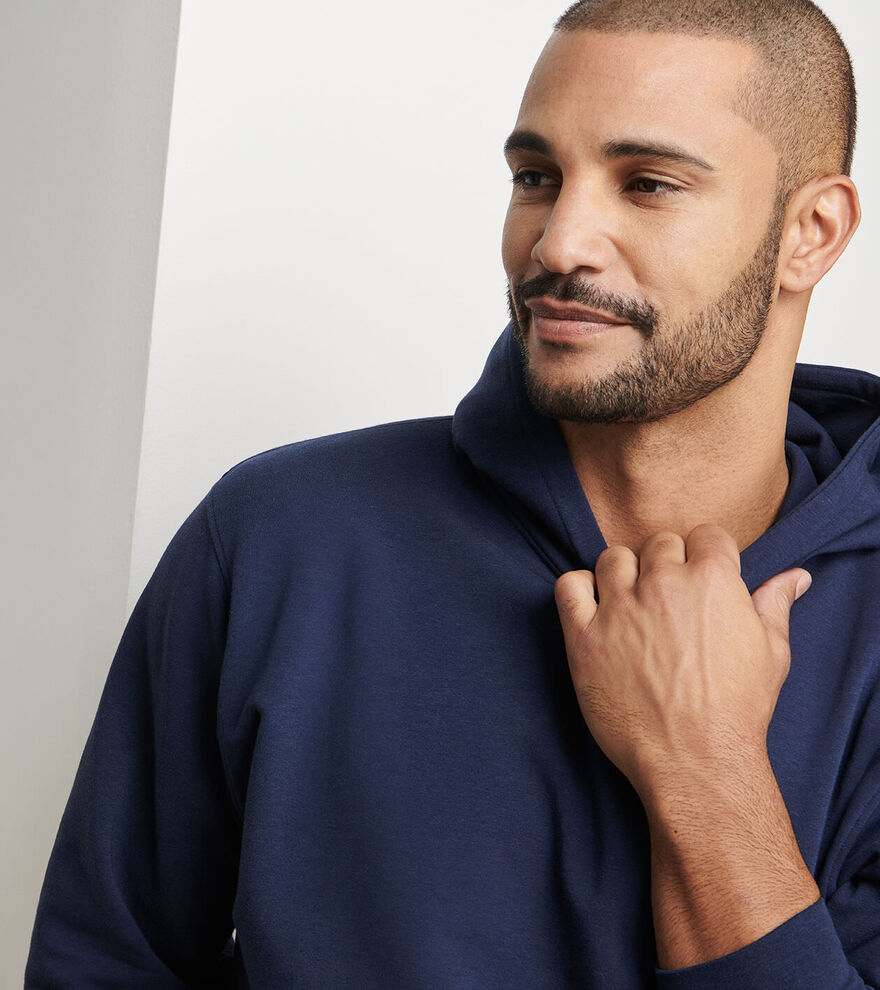  Peter Millar Oasis Pullover Hoodie: Navy