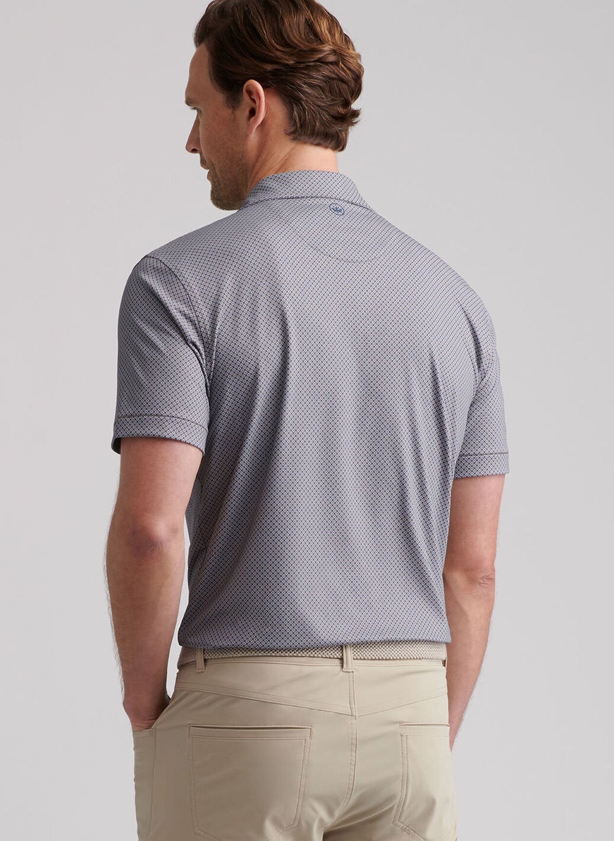  Peter Millar Crown Crafted Seville Performance Jersey Polo: White