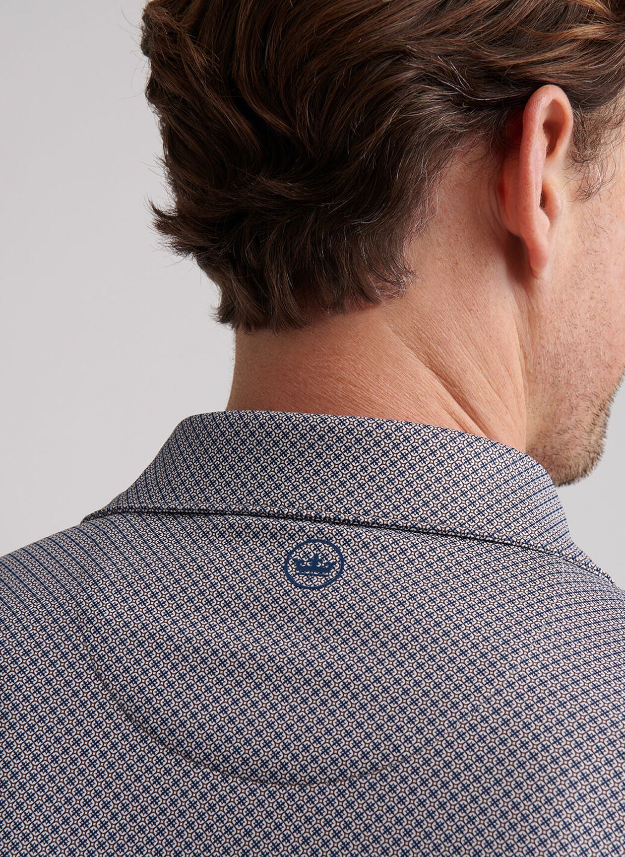  Peter Millar Crown Crafted Seville Performance Jersey Polo: White