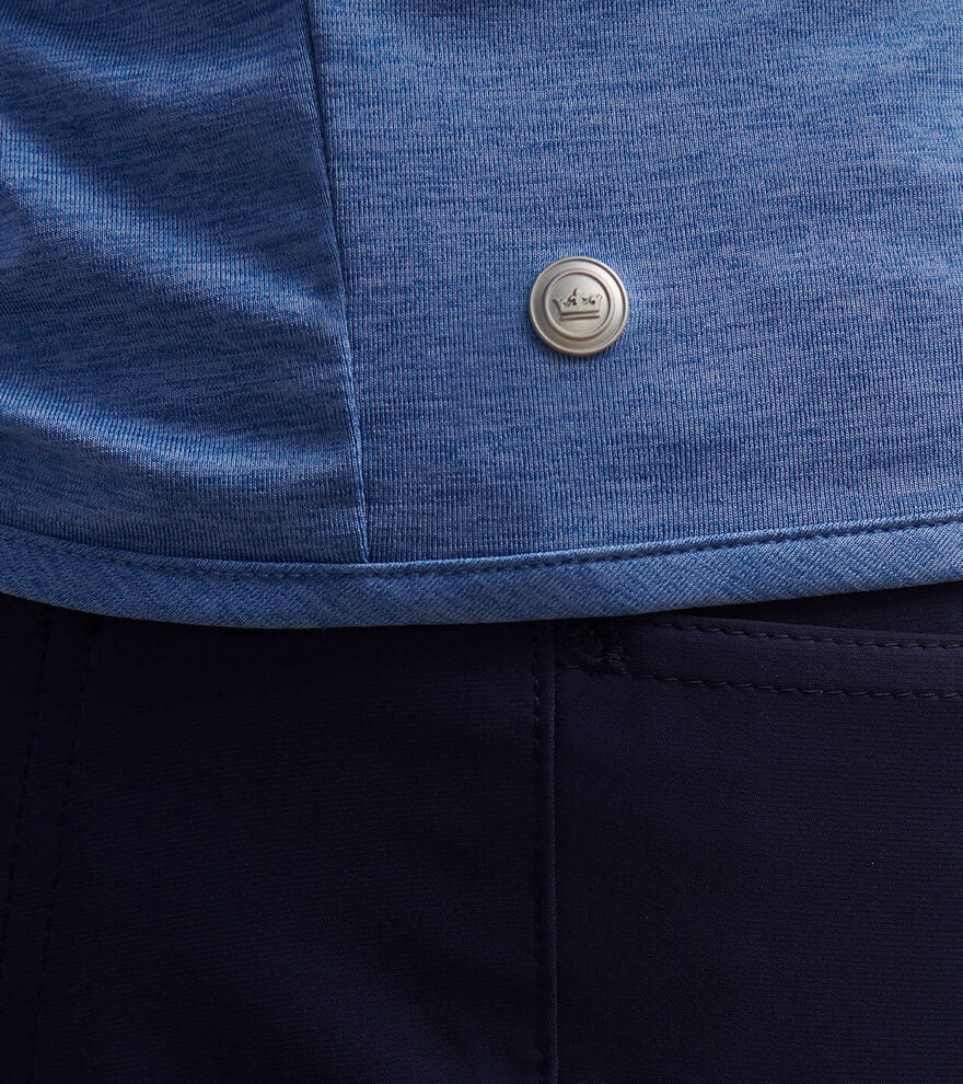  Peter Millar Stealth Performance Hoodie: Lunar Blue