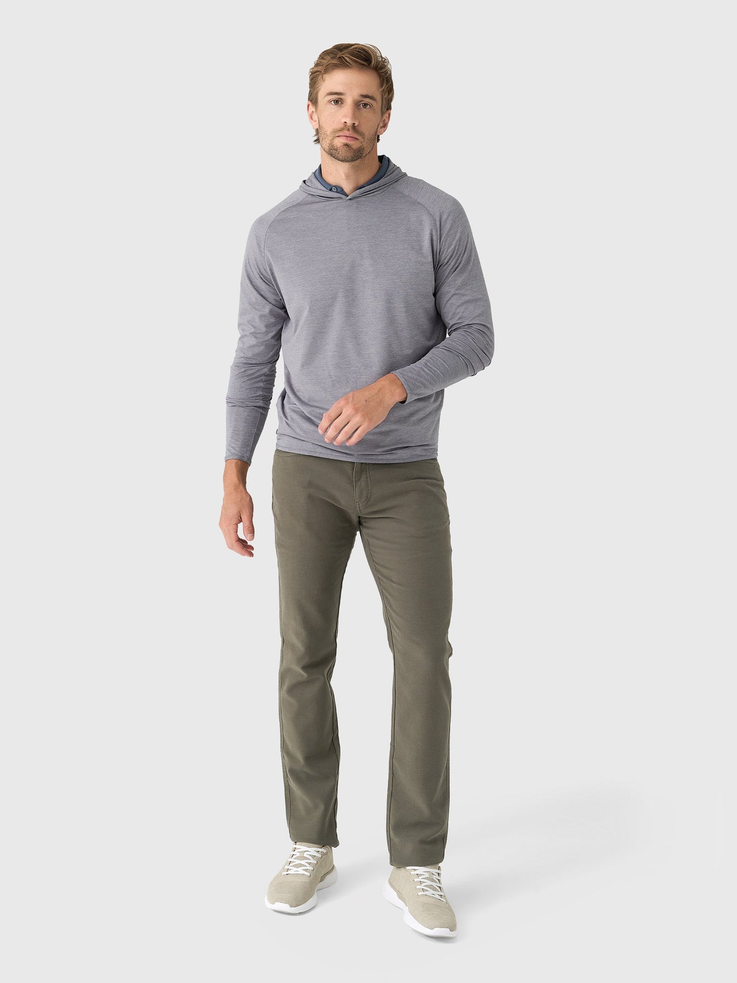  Peter Millar Crown Crafted Men's Stealth Performance Hoodie