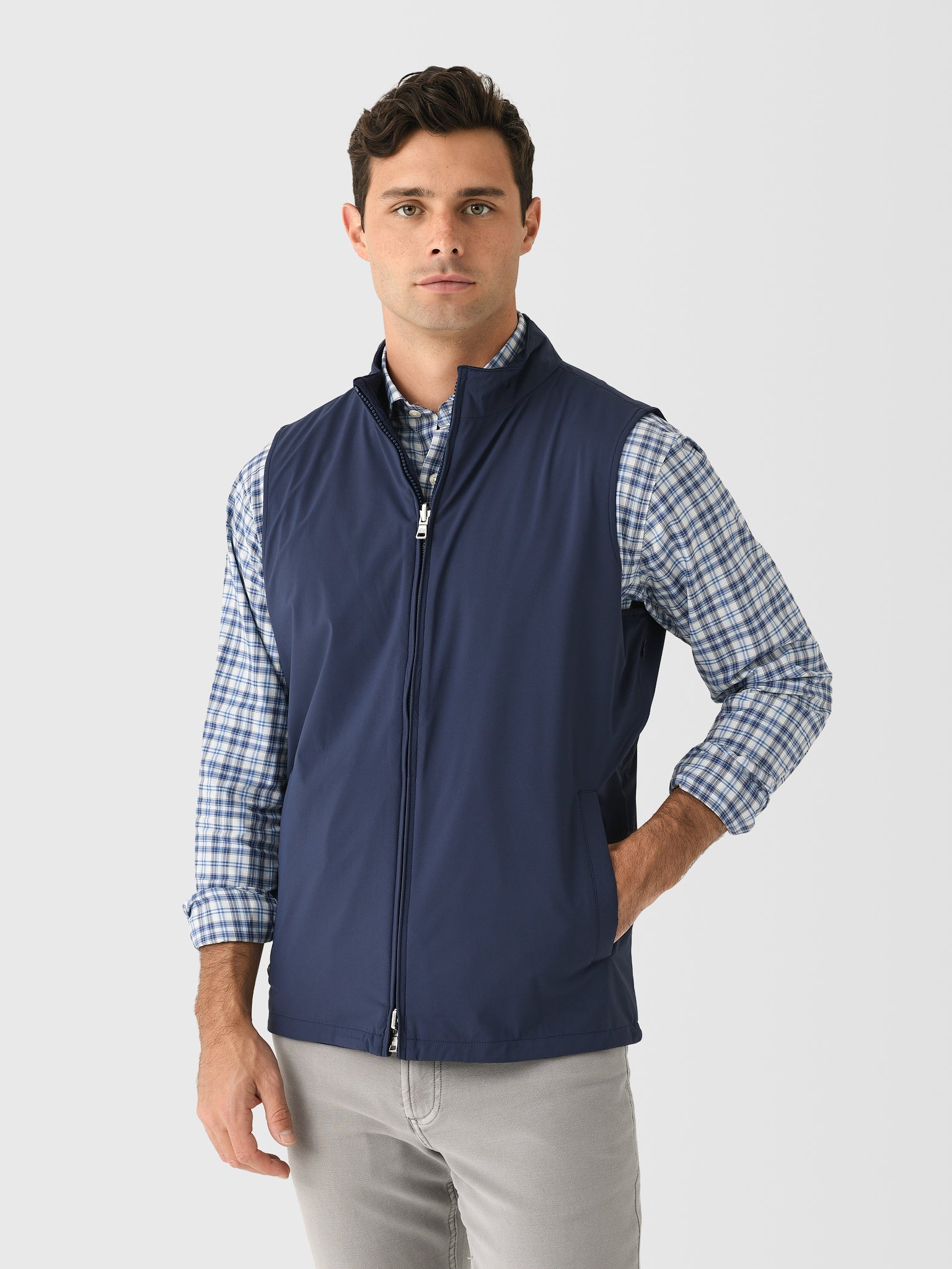  Peter Millar Crown Crafted Men's Ryder Reversible Vest