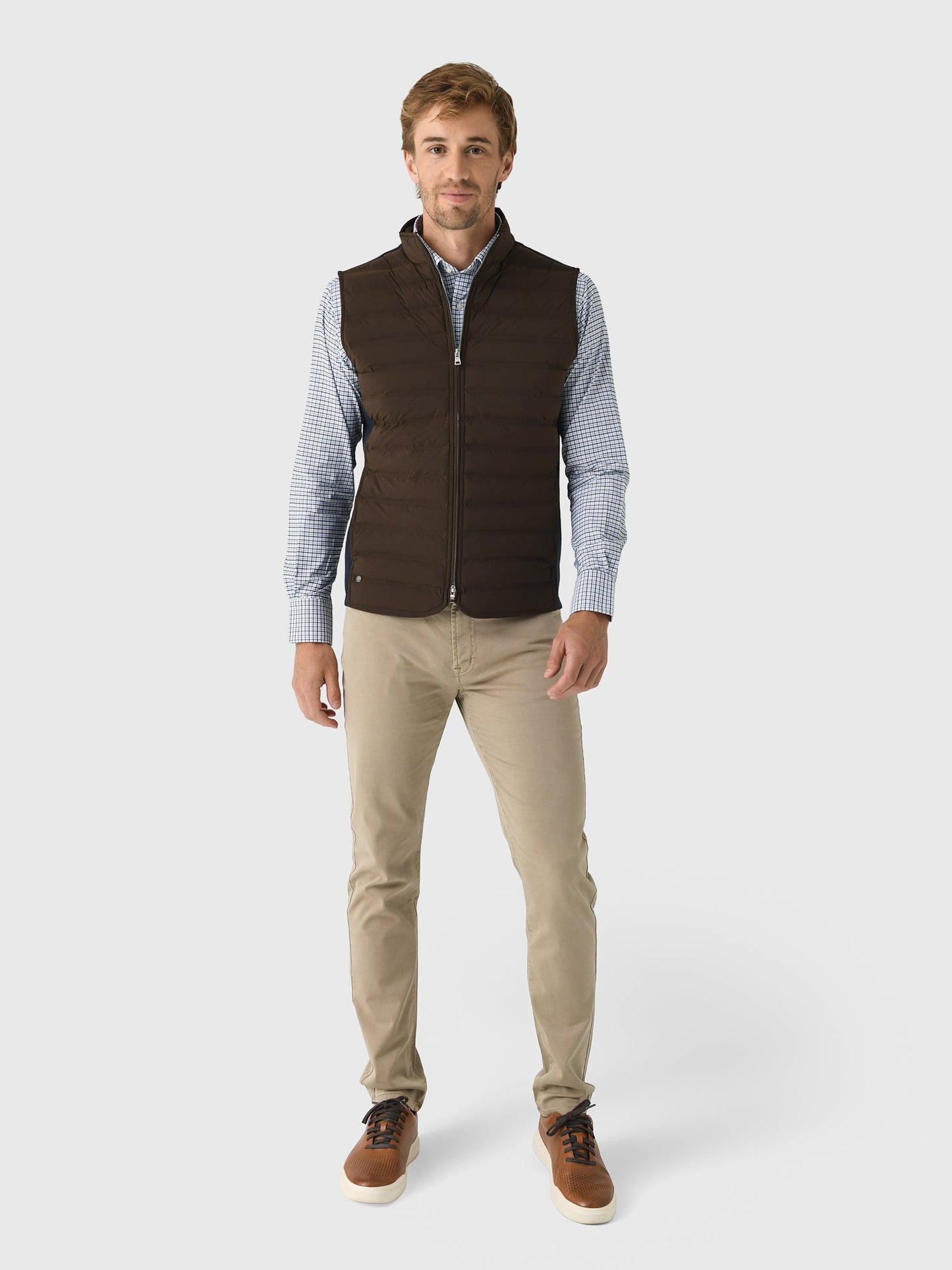  Peter Millar Crown Crafted Men's Winsome Hybrid Vest