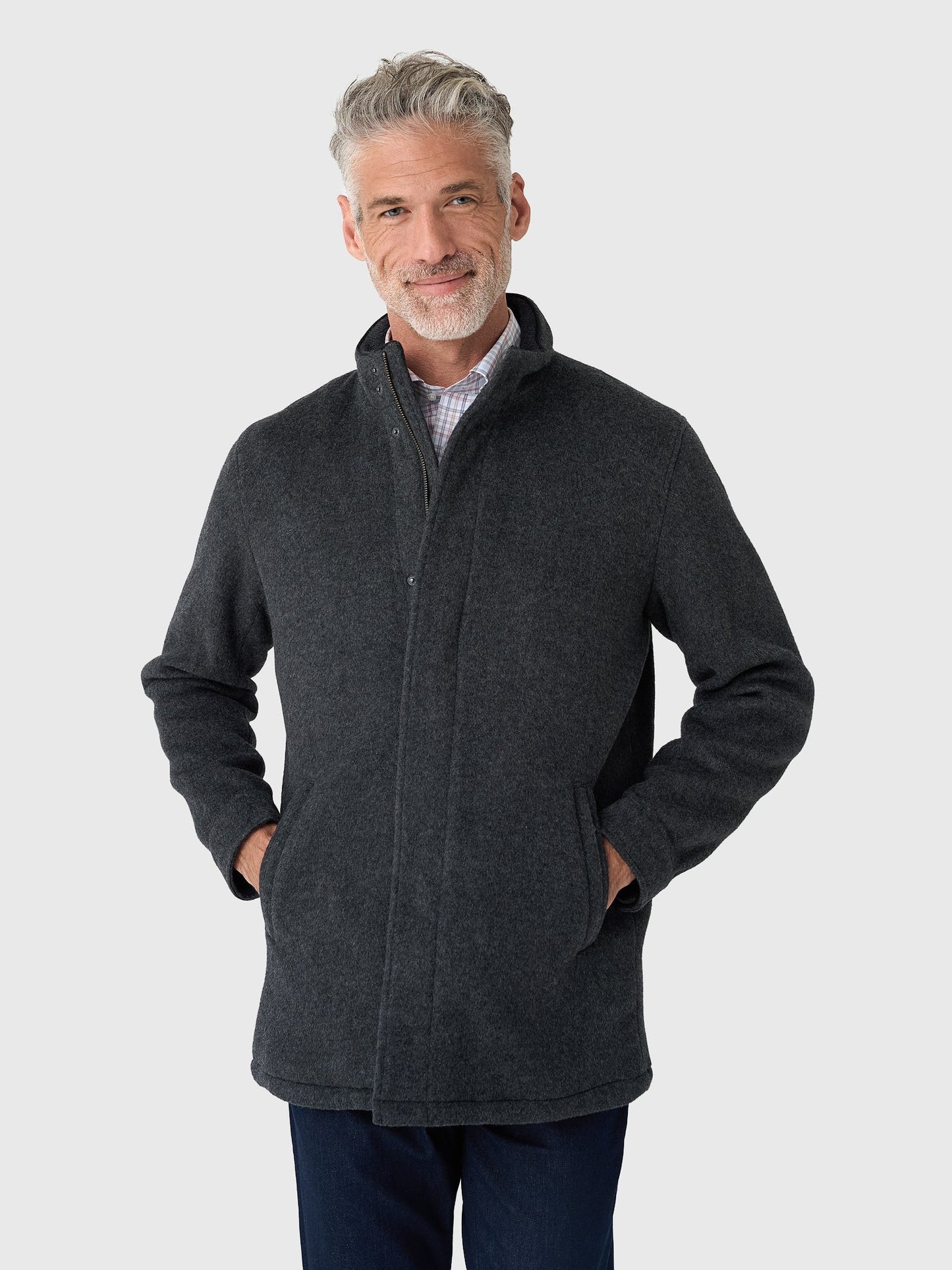  Peter Millar Crown Men's Flex Merino City Coat