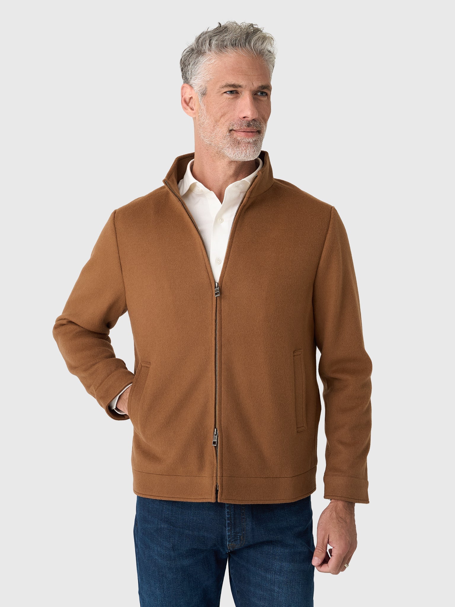  Peter Millar Crown Men's Flex Merino Bomber