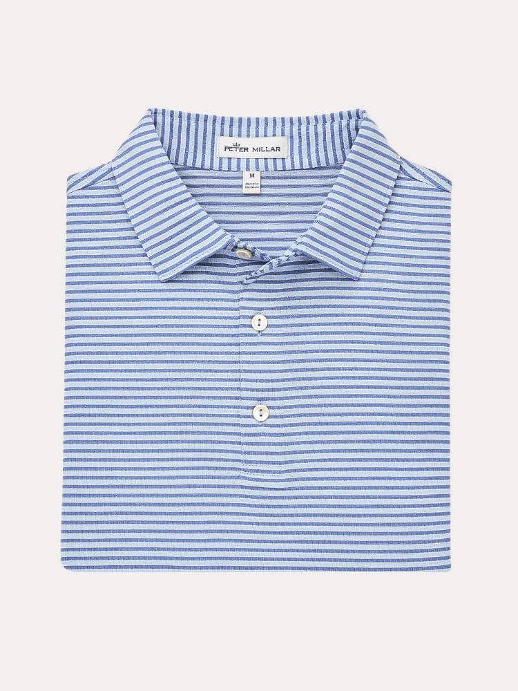  Peter Millar Men's Crown Ease Summit Park Stripe Polo