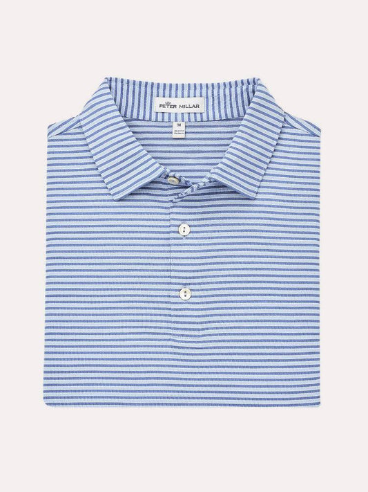  Peter Millar Men's Crown Ease Summit Park Stripe Polo