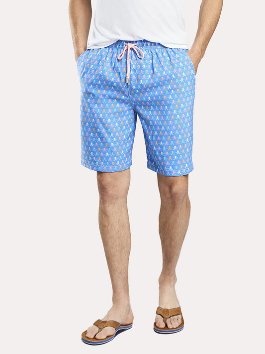  Peter Millar Skull & Rods Swim Trunk
