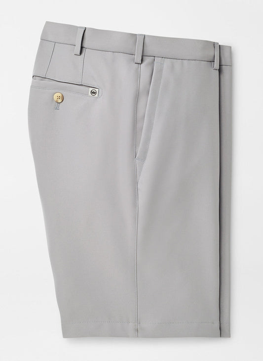  Peter Millar High Drape Performance Salem Short: Gale Grey