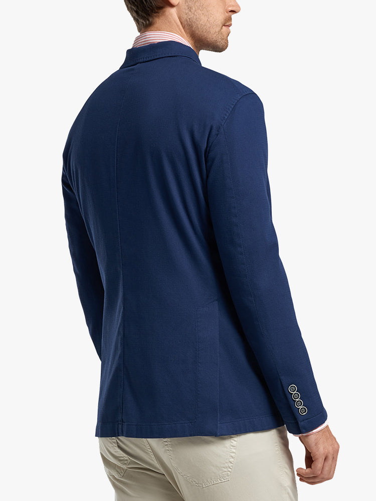  Peter Millar Seaside Men's Summer Cotton-Blend Soft Jacket