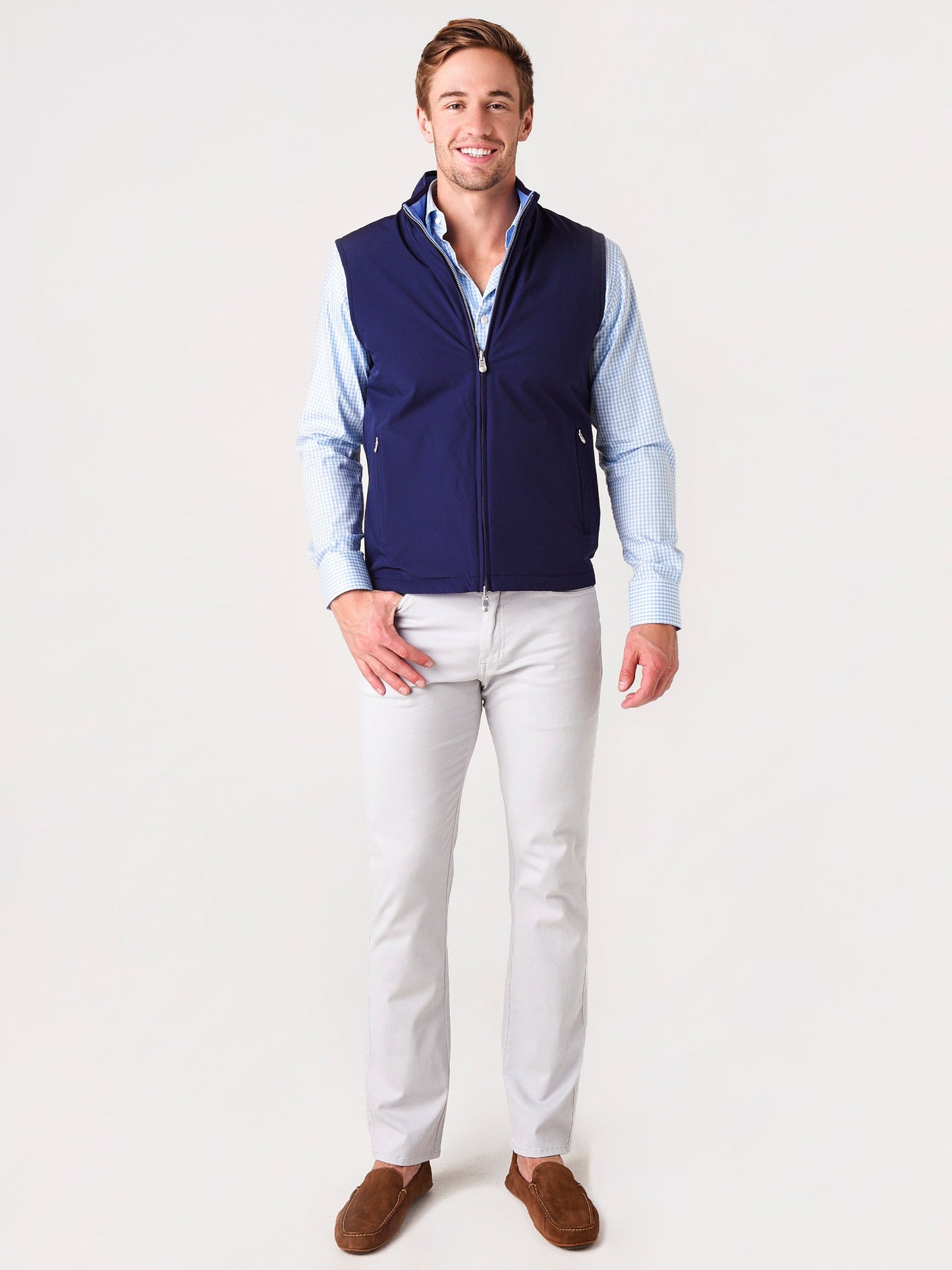  Peter Millar Crown Men's Crown Soft Reversible Vest