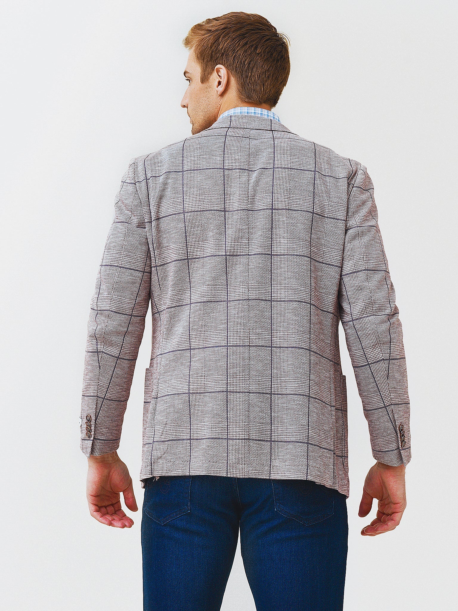  Peter Millar Crown Men's Playa Plaid Soft Jacket
