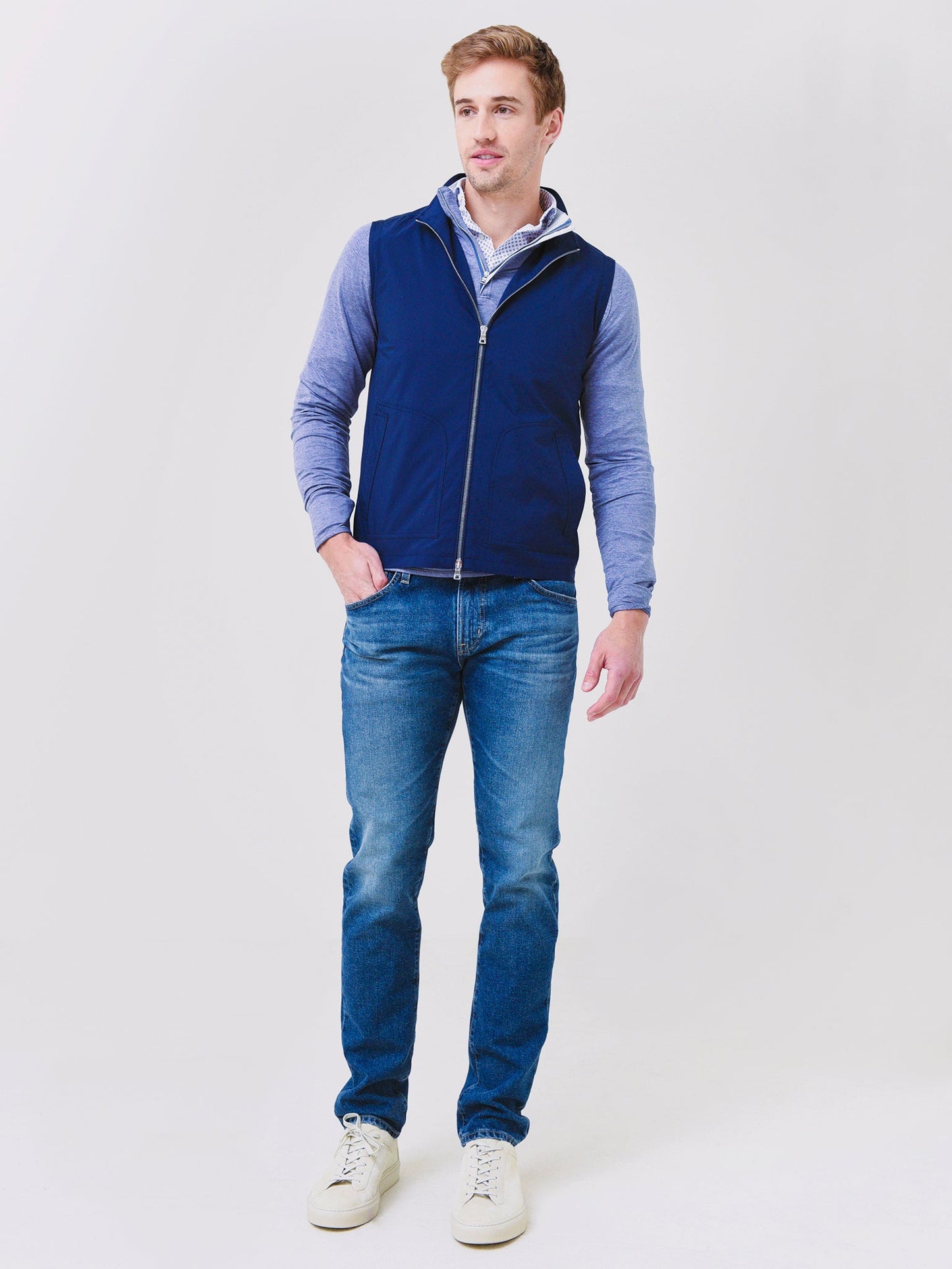  Peter Millar Collection Men's Excursionist Flex Maritime Vest