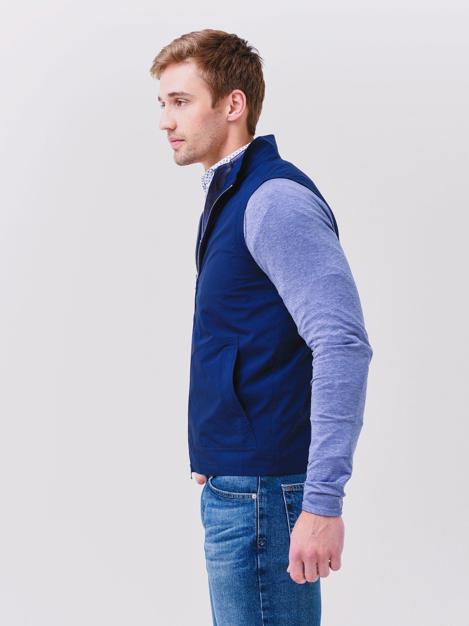  Peter Millar Collection Men's Excursionist Flex Maritime Vest