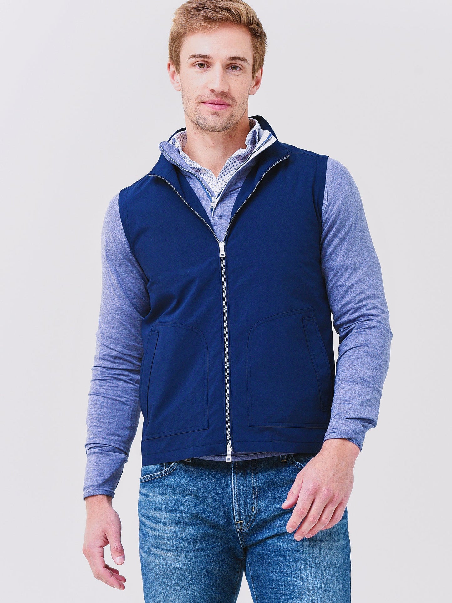  Peter Millar Collection Men's Excursionist Flex Maritime Vest