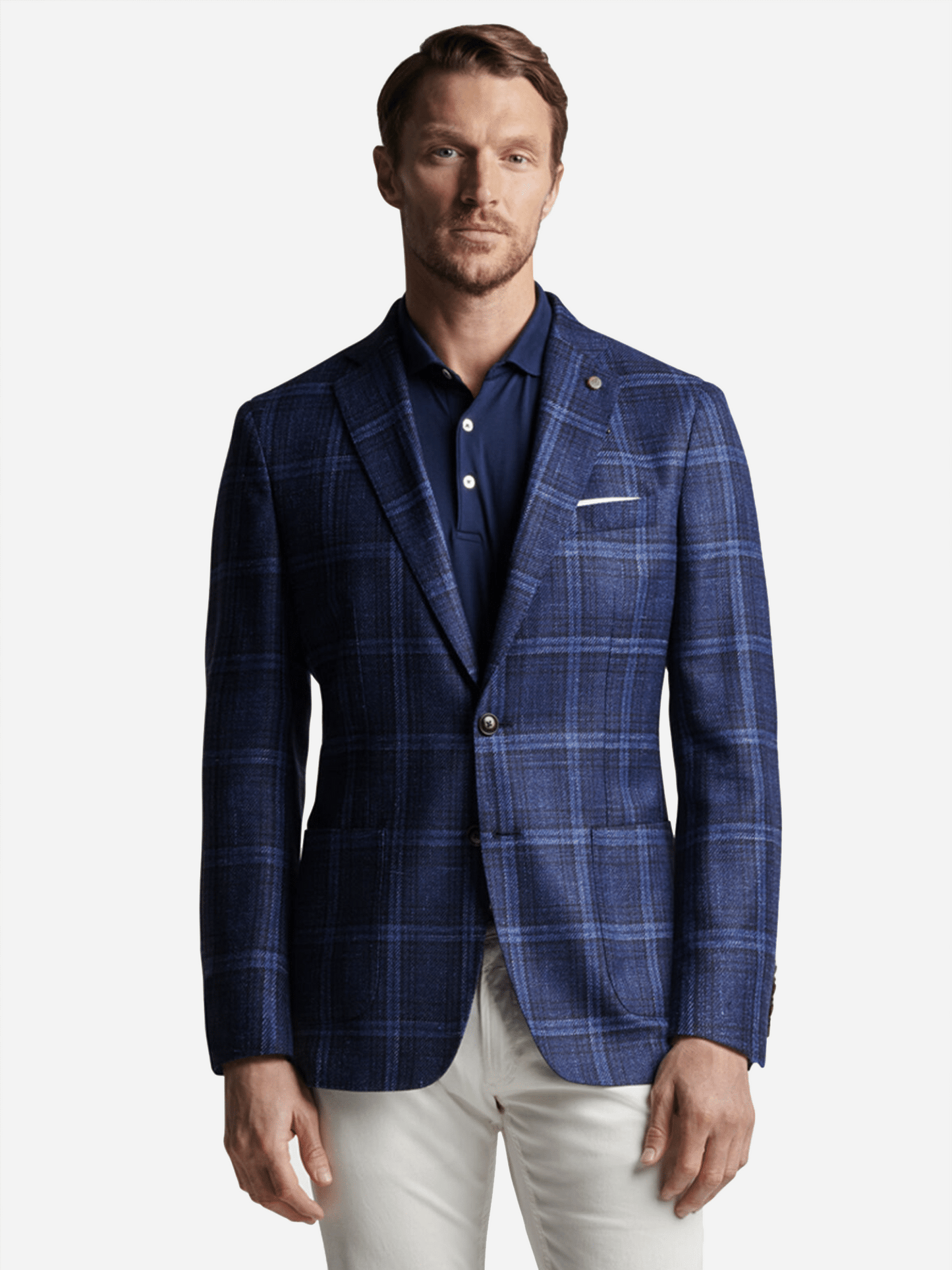  Peter Millar Crown Crafted Men's Nags Plaid Soft Jacket