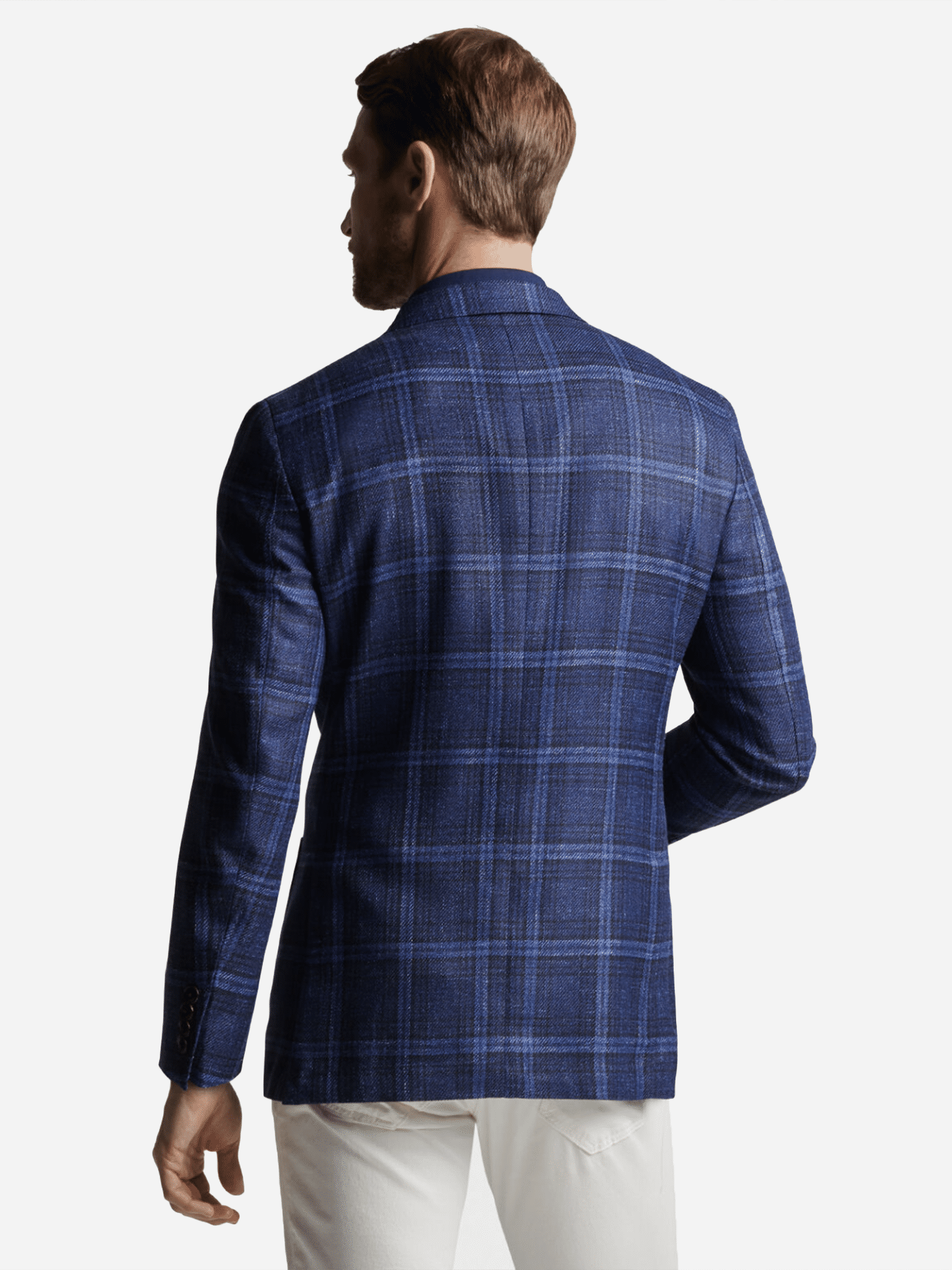  Peter Millar Crown Crafted Men's Nags Plaid Soft Jacket