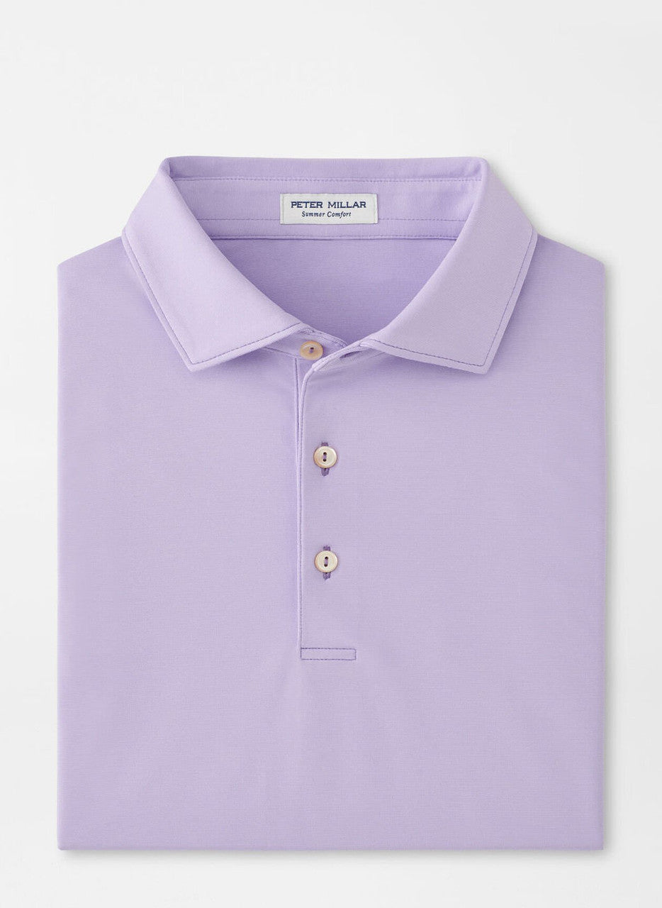  Peter Millar Andover Performance Jersey Polo: Ultra Violet