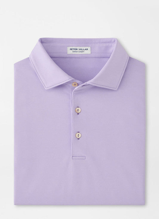  Peter Millar Andover Performance Jersey Polo: Ultra Violet