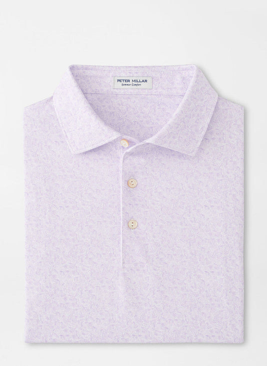  Peter Millar Getaway Performance Jersey Polo: White