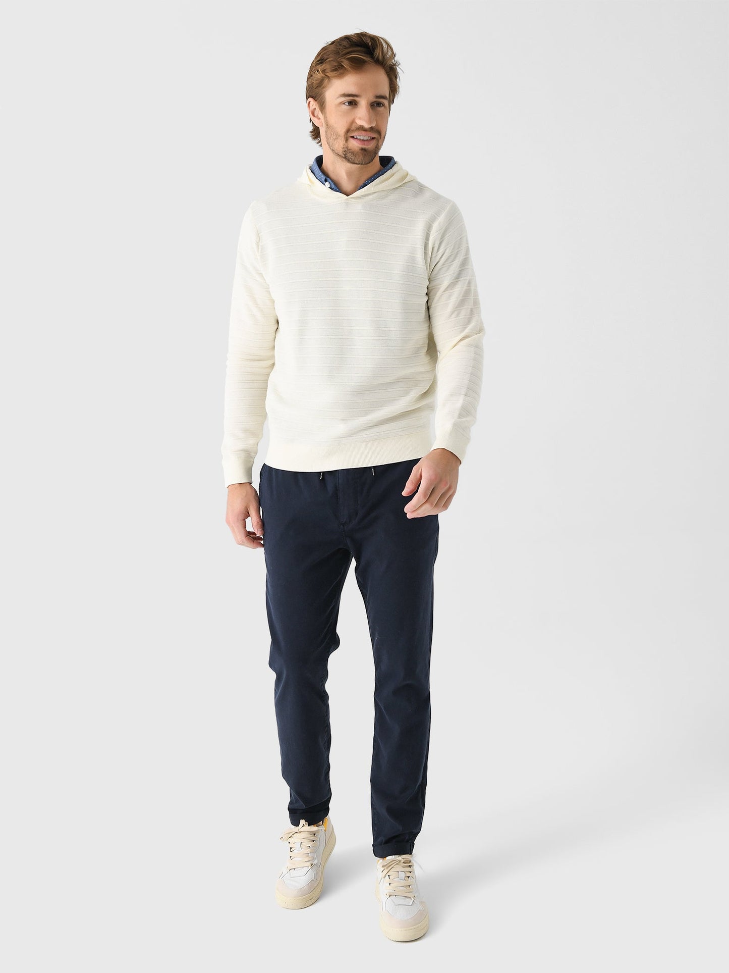  Peter Millar Crown Men's Pacific Popover Hoodie Sweater