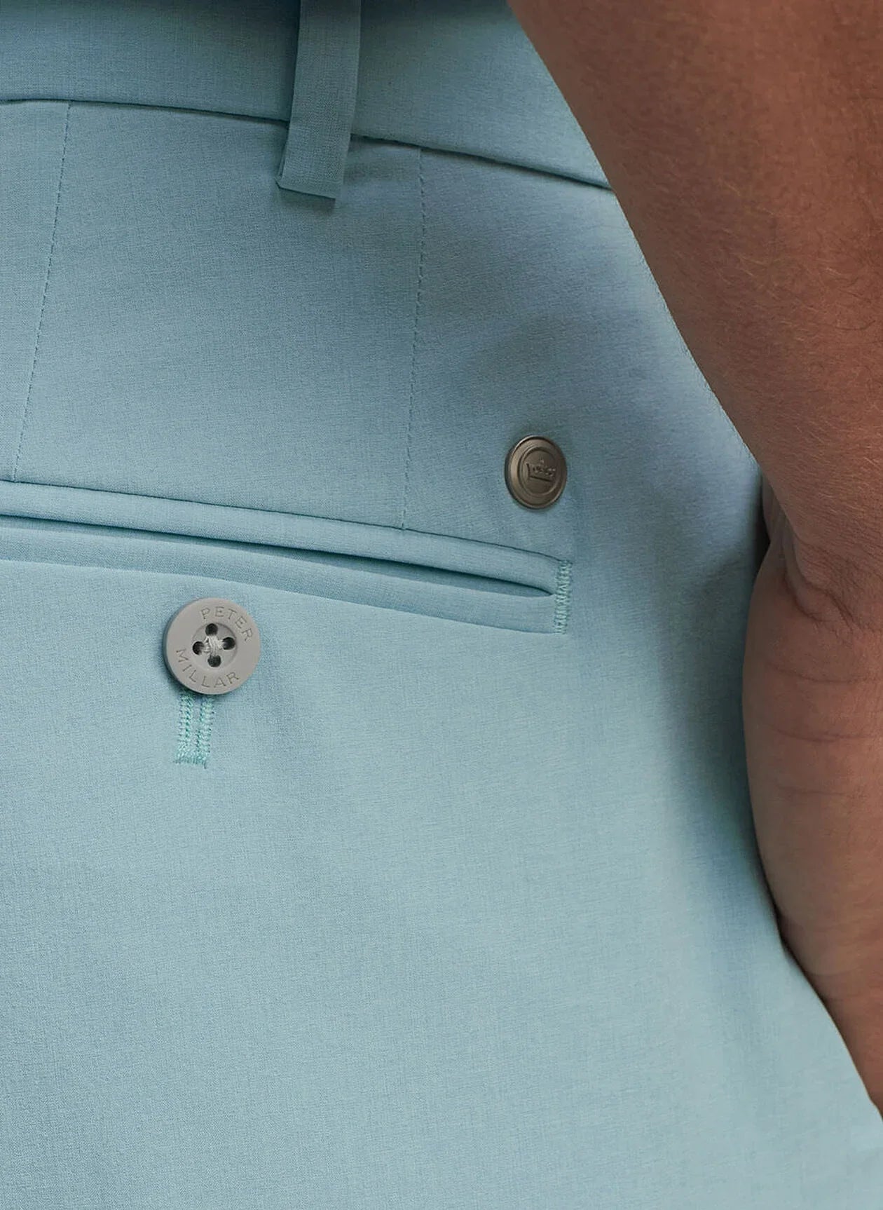  Peter Millar Crown Crafted Surge Performance Short: Blue Spruce