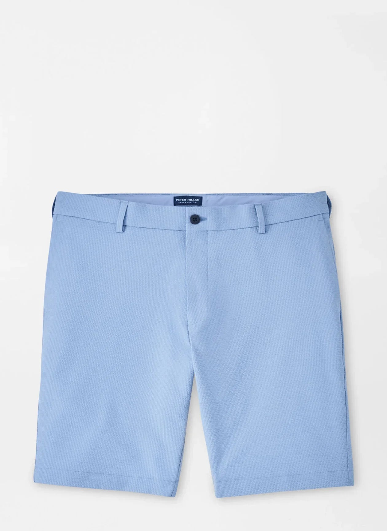  Peter Millar Crown Crafted Matlock Seersucker Performance Short: Angelite
