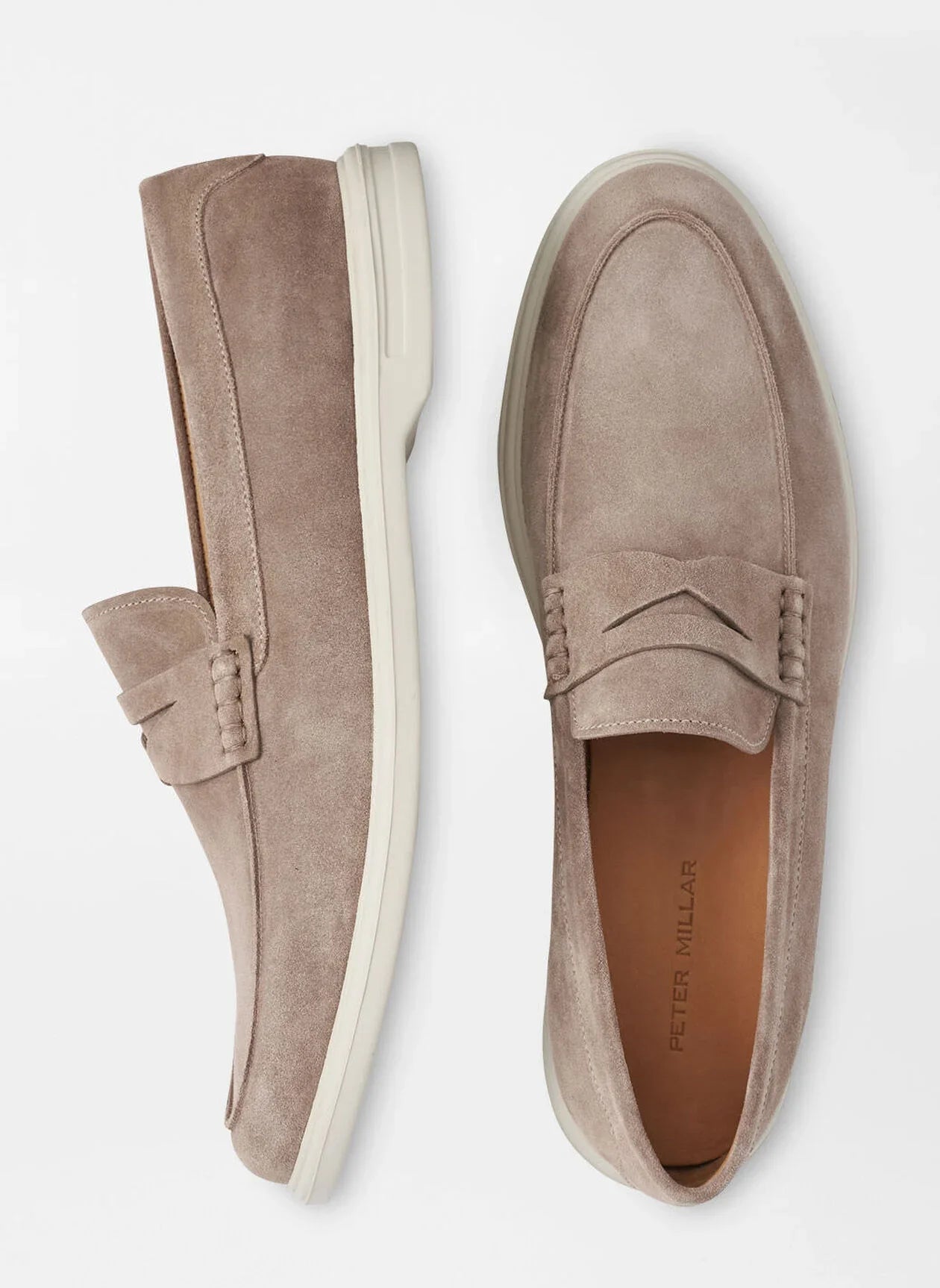  Peter Millar Excursionist Penny Loafer: Pebble