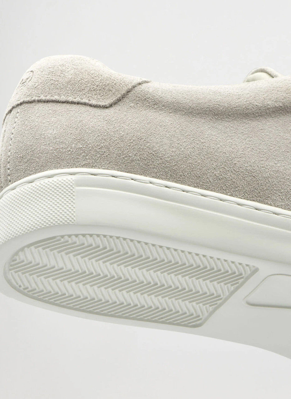  Peter Millar Crown Crafted Vantage Lite Suede Sneaker: Pearl Grey