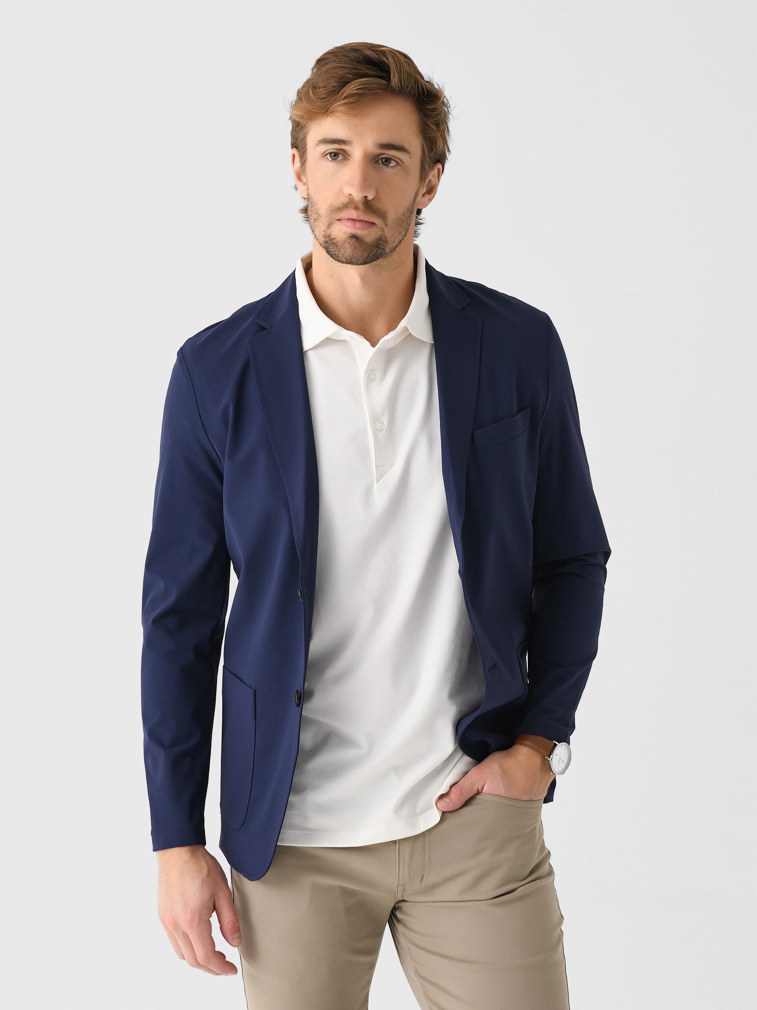  Peter Millar Crown Crafted Men's Bingham Performance Blazer