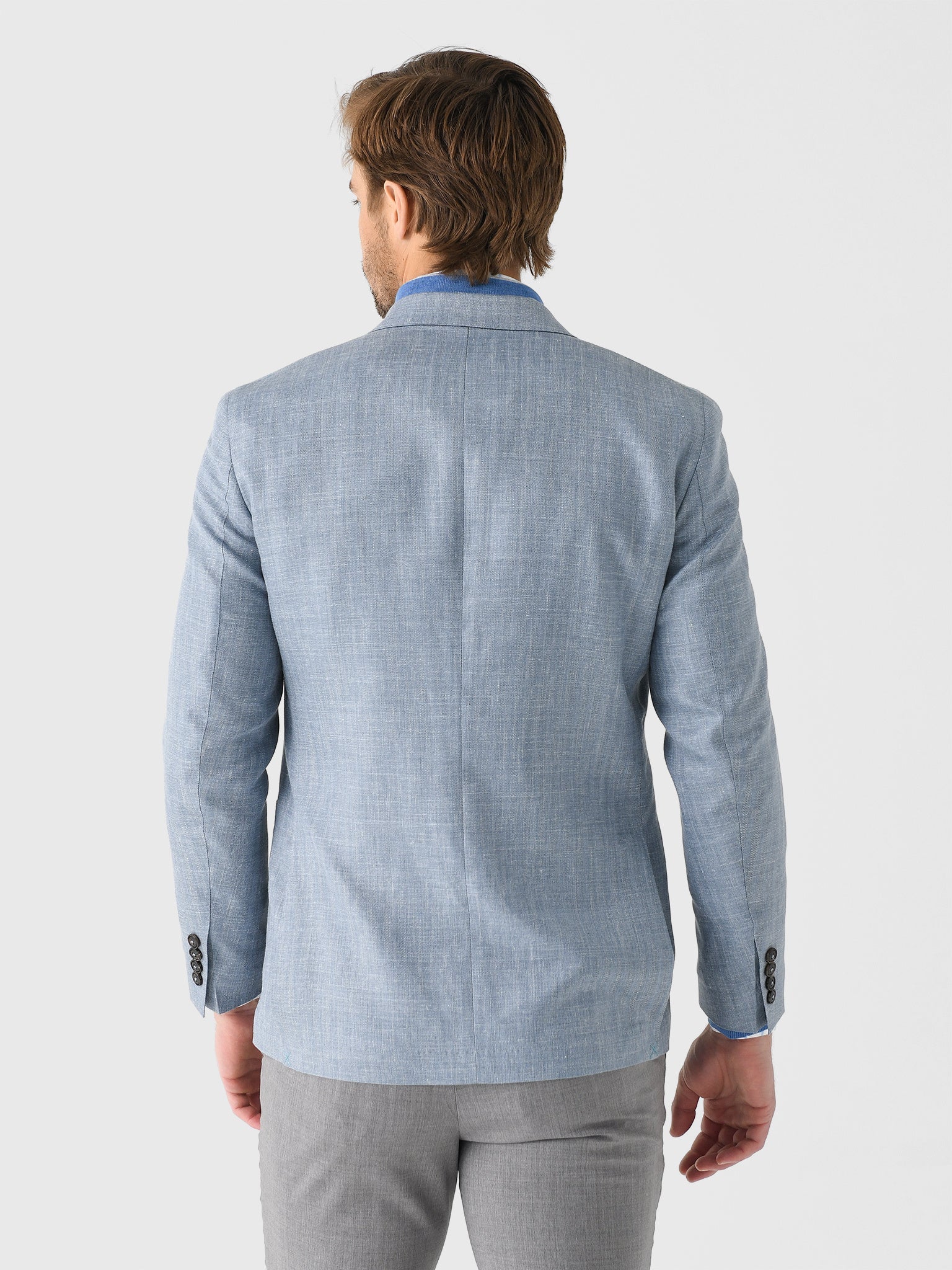  Peter Millar Crown Crafted Men's Gavin Herringbone Soft Jacket