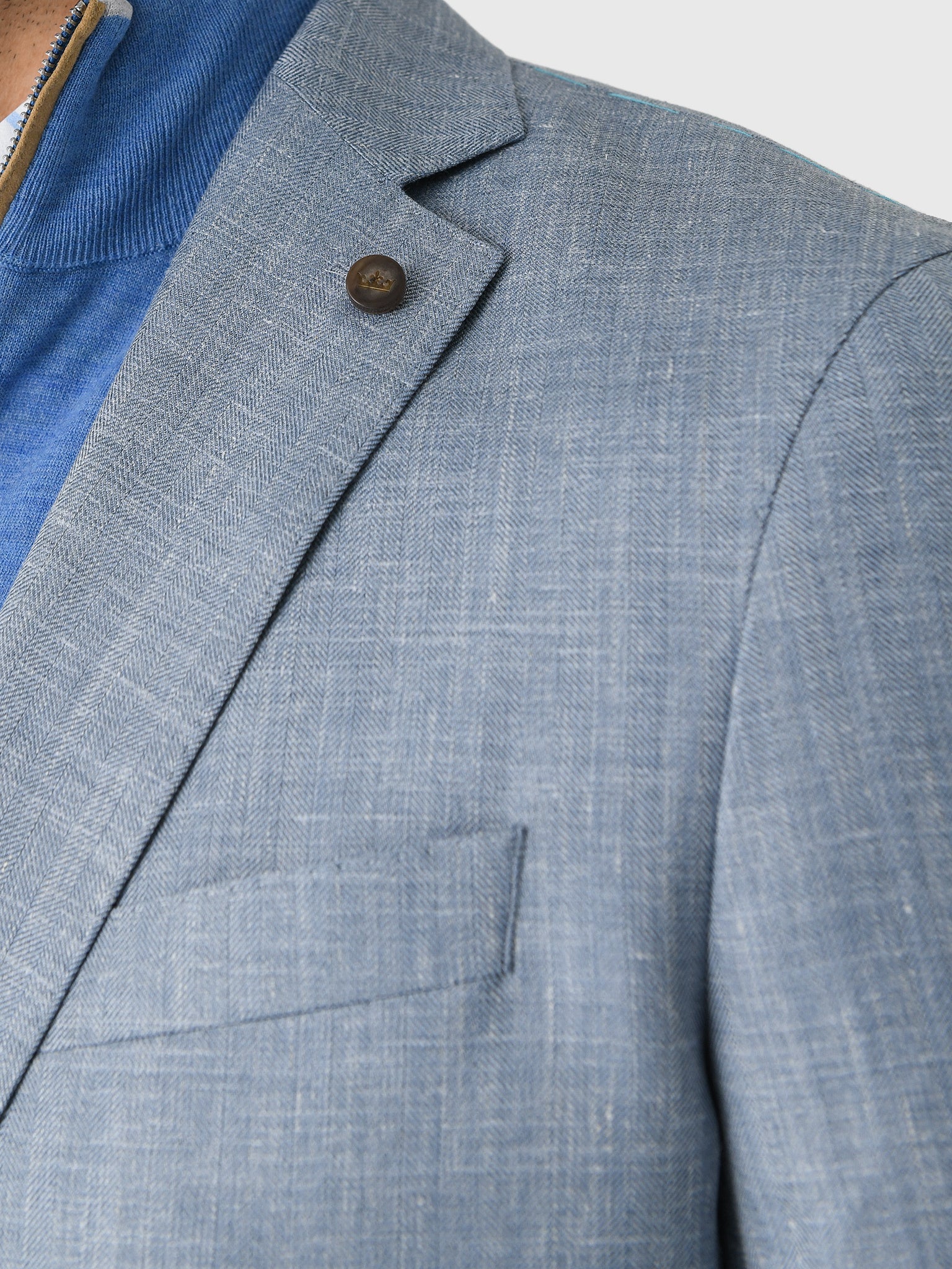  Peter Millar Crown Crafted Men's Gavin Herringbone Soft Jacket