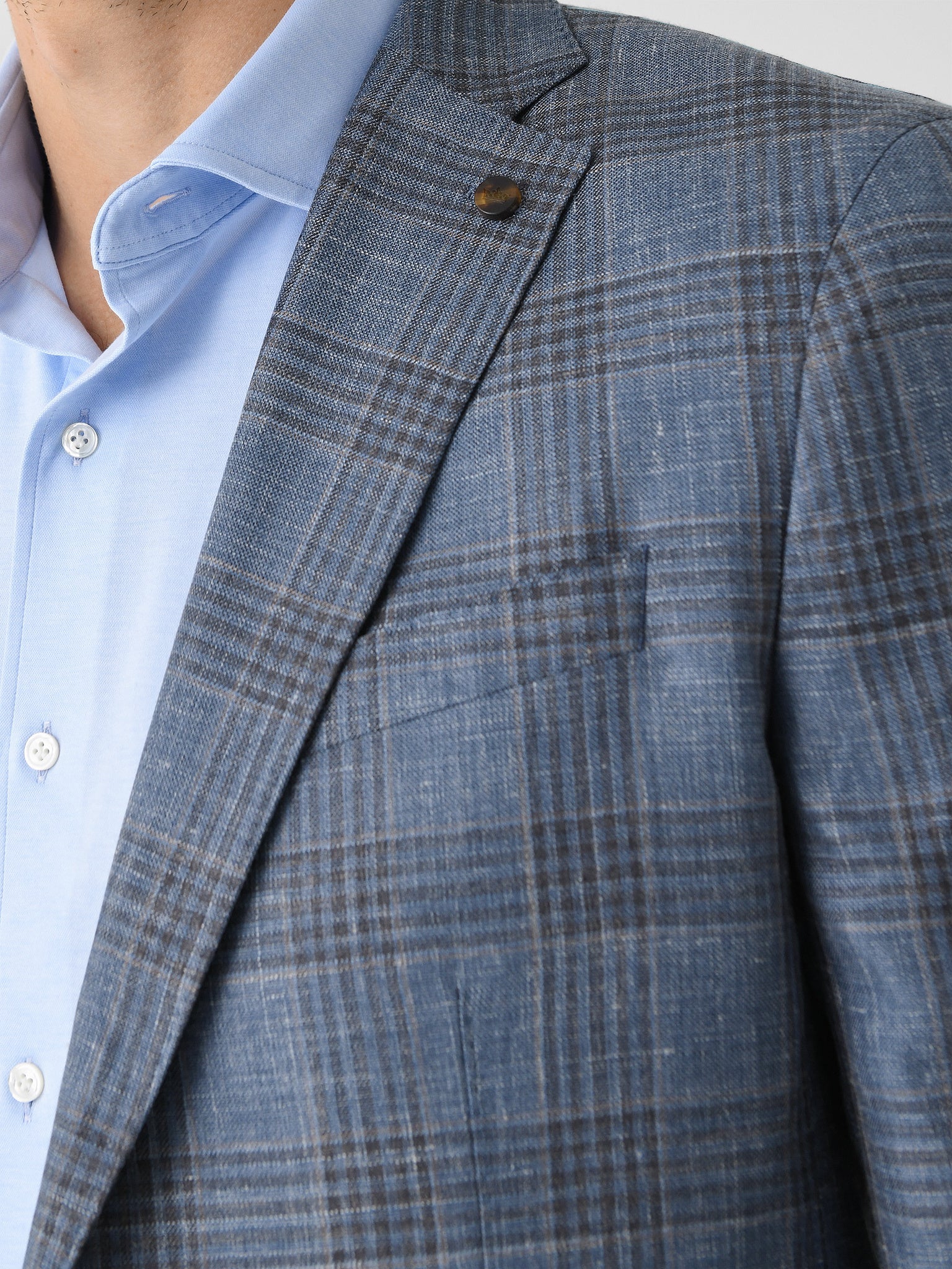  Peter Millar Crown Crafted Men's Ames Plaid Soft Jacket