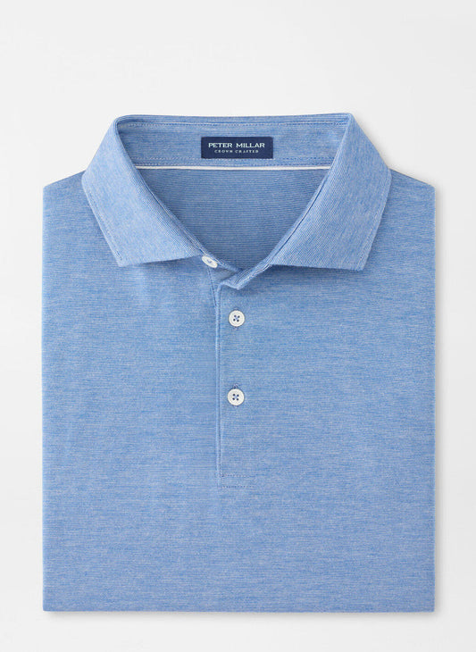  Peter Millar Crown Crafted Excursionist Flex Polo: Nordic Blue