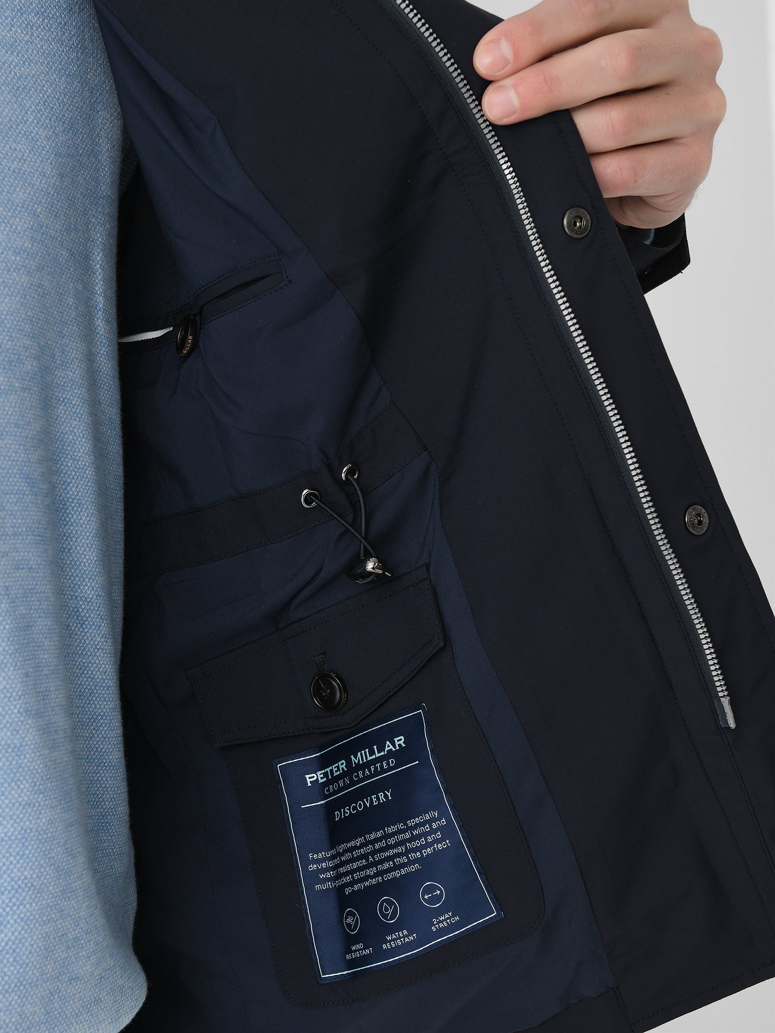  Peter Millar Crown Crafted Men's Discovery Field Jacket