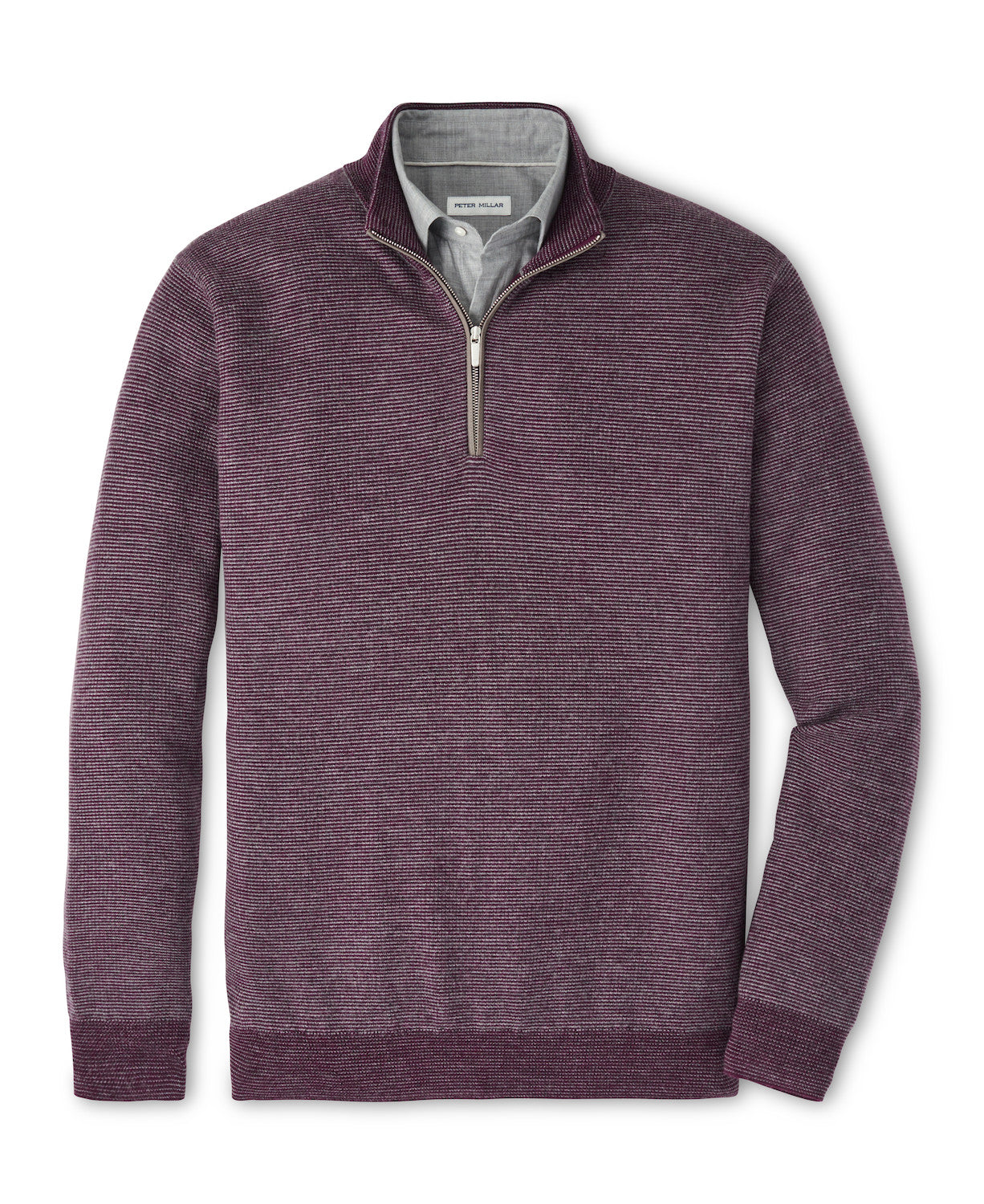  Peter Millar West Quarter-Zip Sweater: Autumn Foliage