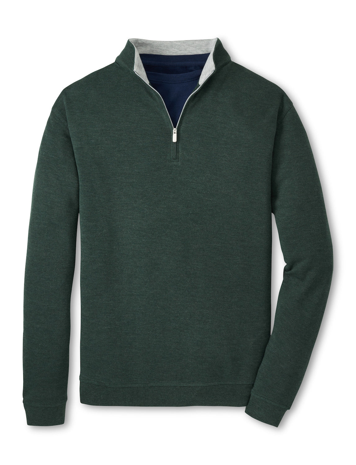  Peter Millar Crown Comfort Pullover: Deep Verdant