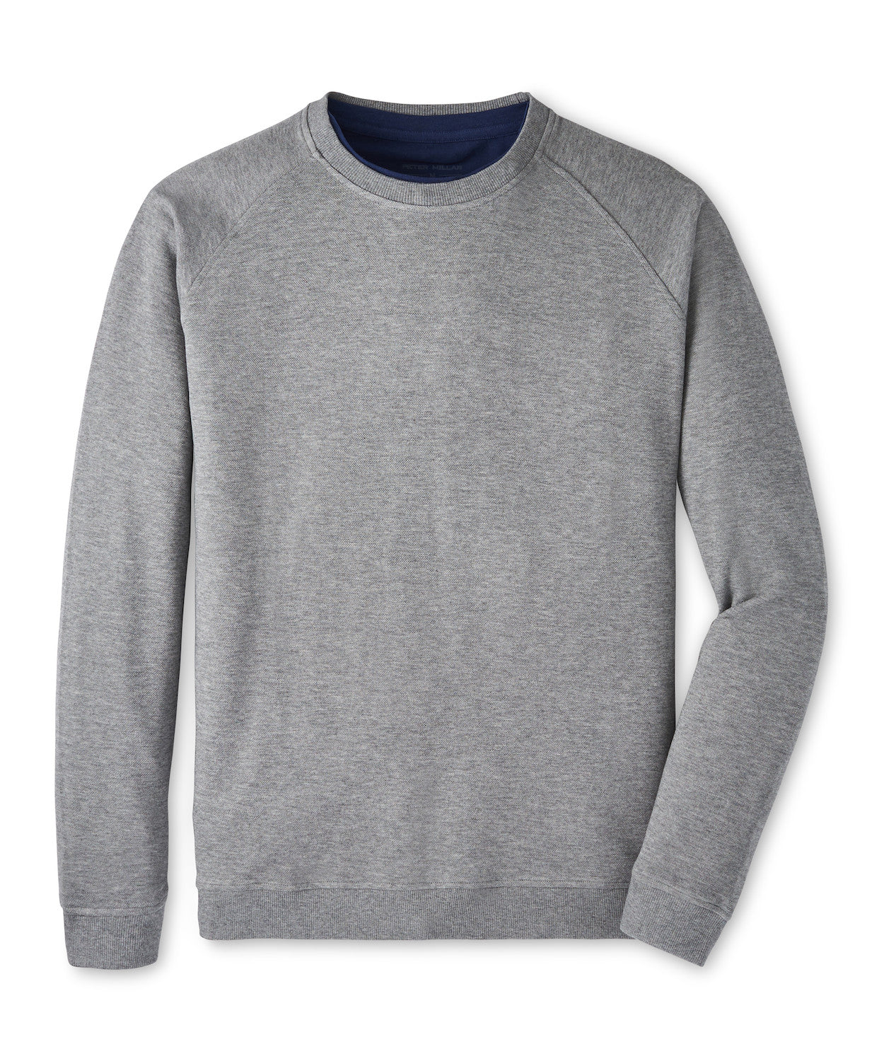  Peter Millar Crown Comfort Knit Crew: Oslo Grey