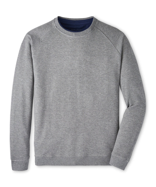  Peter Millar Crown Comfort Knit Crew: Oslo Grey