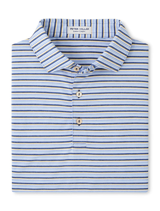  Peter Millar Avent Performance Jersey Polo: Navy