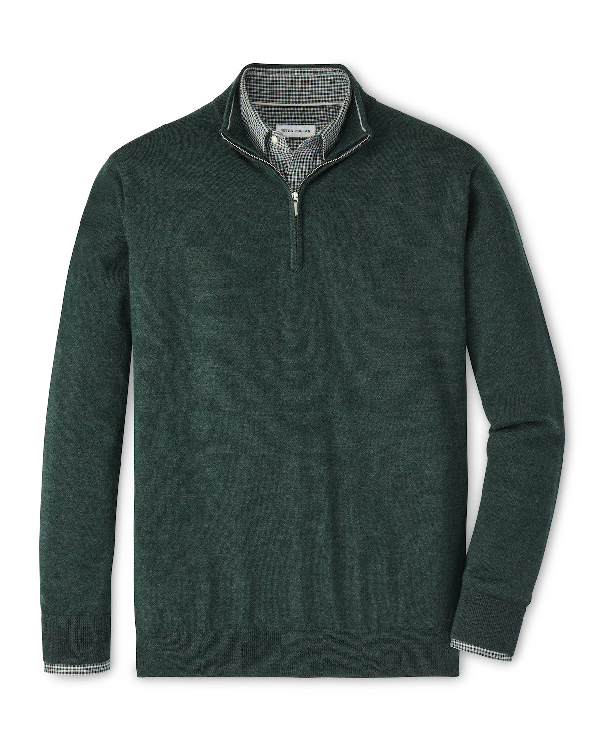  Peter Millar Autumn Crest Quarter-Zip: Nordic Pine