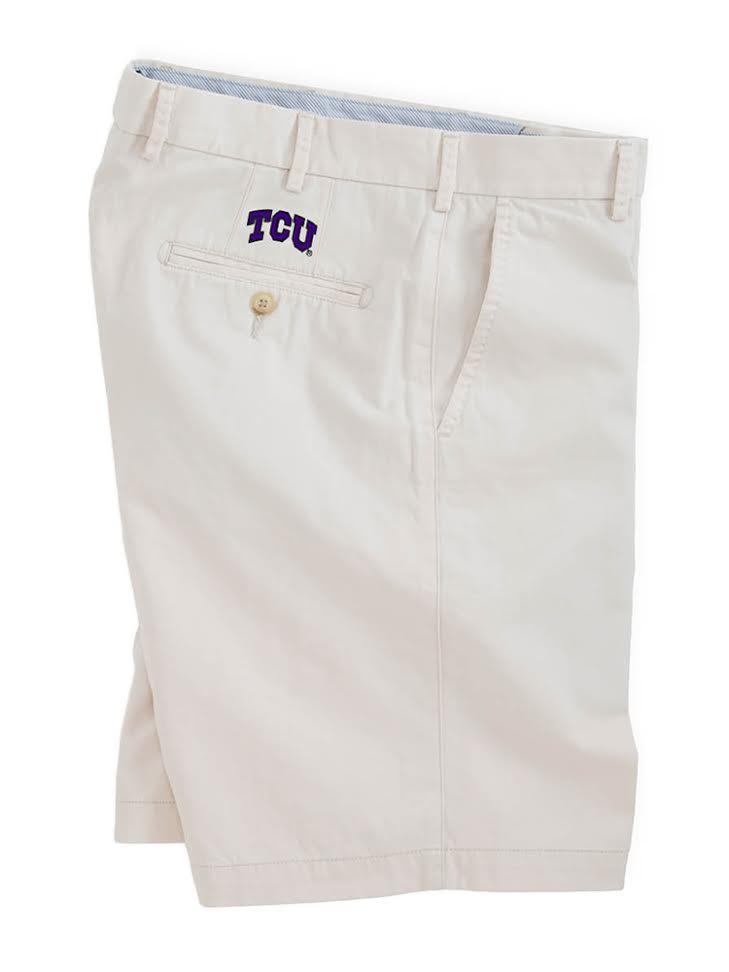  Peter Millar Men's Winston Washed Twill Collegiate Short