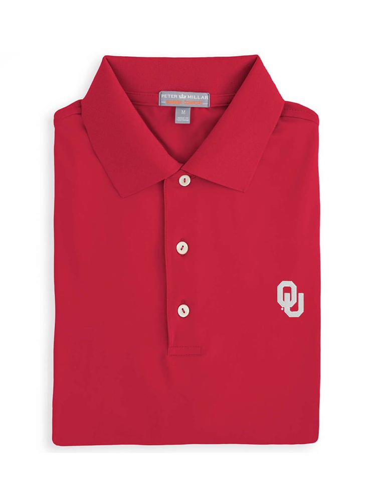  Peter Millar Men's Collegiate Solid Performance Polo