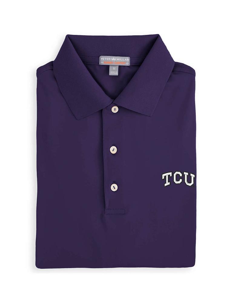  Peter Millar Men's Collegiate Solid Performance Polo