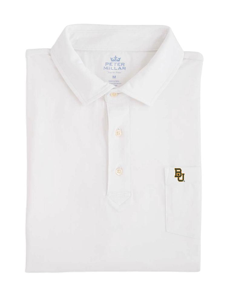  Peter Millar Men's Seaside Wash Stretch Jersey Polo