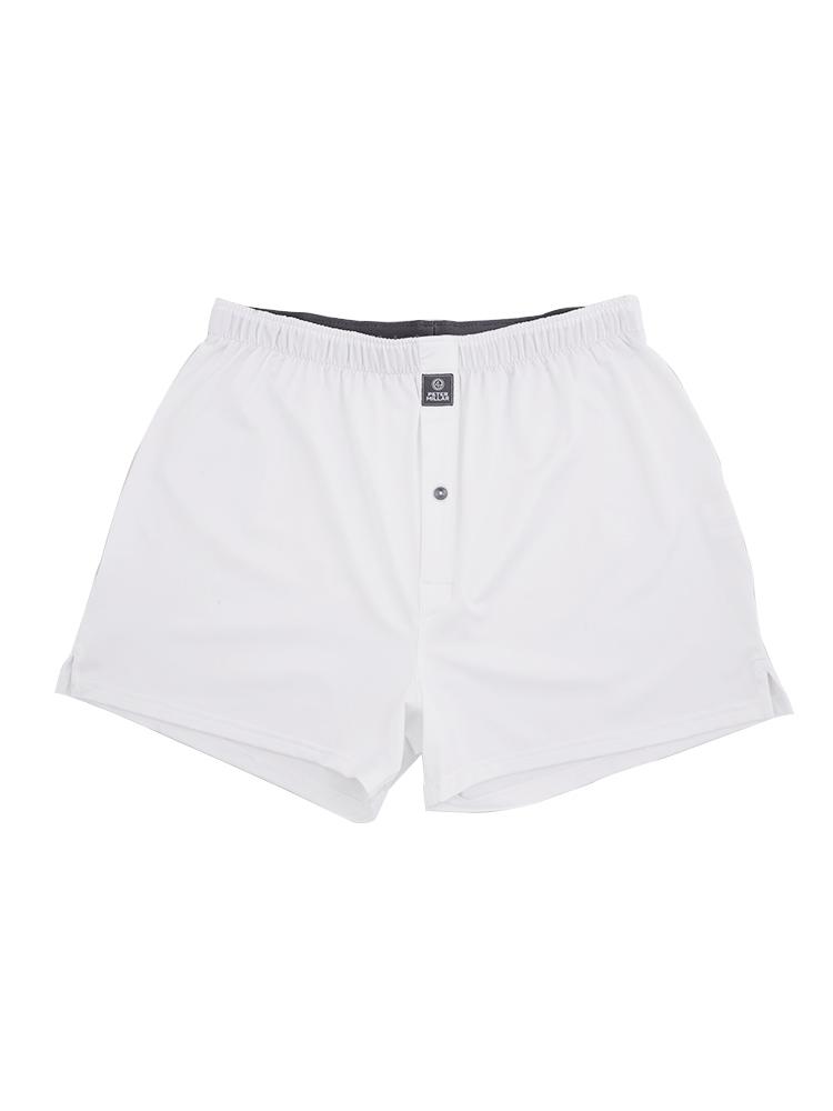  Peter Millar Men's Solid Stretch Jersey Boxer