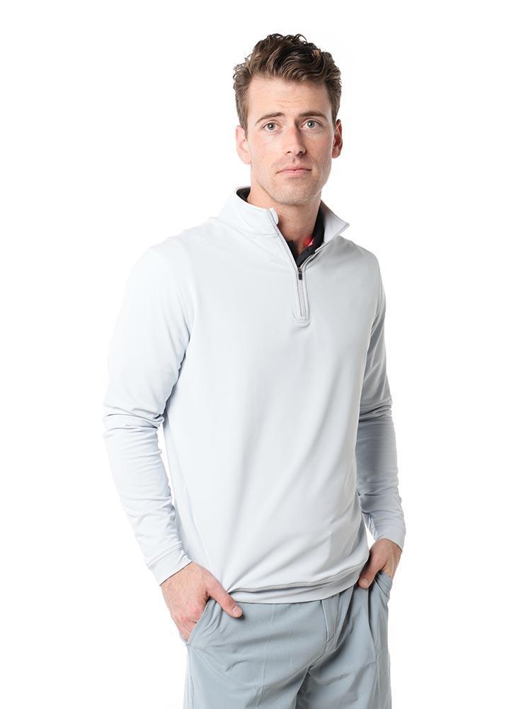  Peter Millar Men's Perth Stretch Loop Terry Quarter Zip