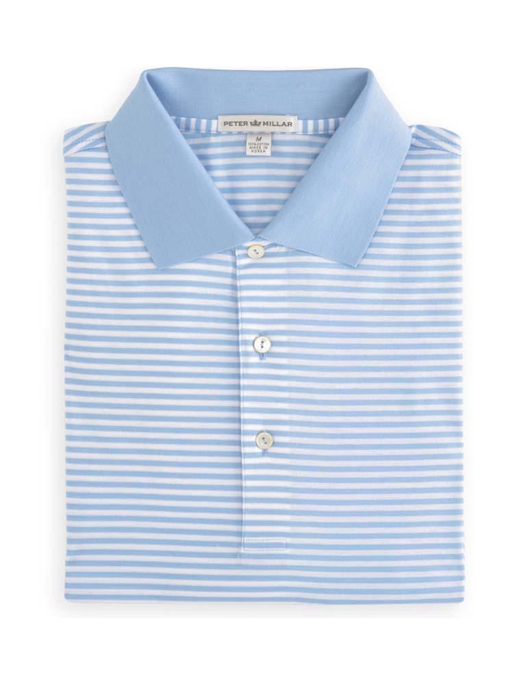  Peter Millar Classic Stripe Lisle Polo