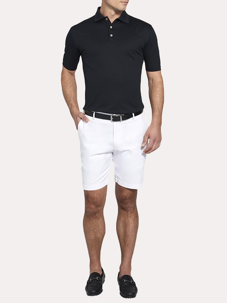 Peter Millar Solid Cotton Lisle Polo